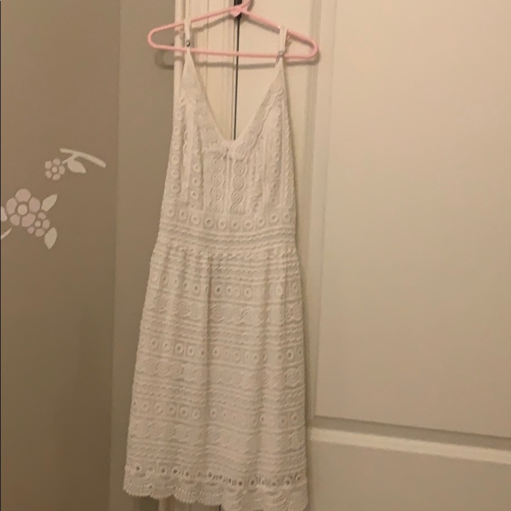 Abercrombie white dress
